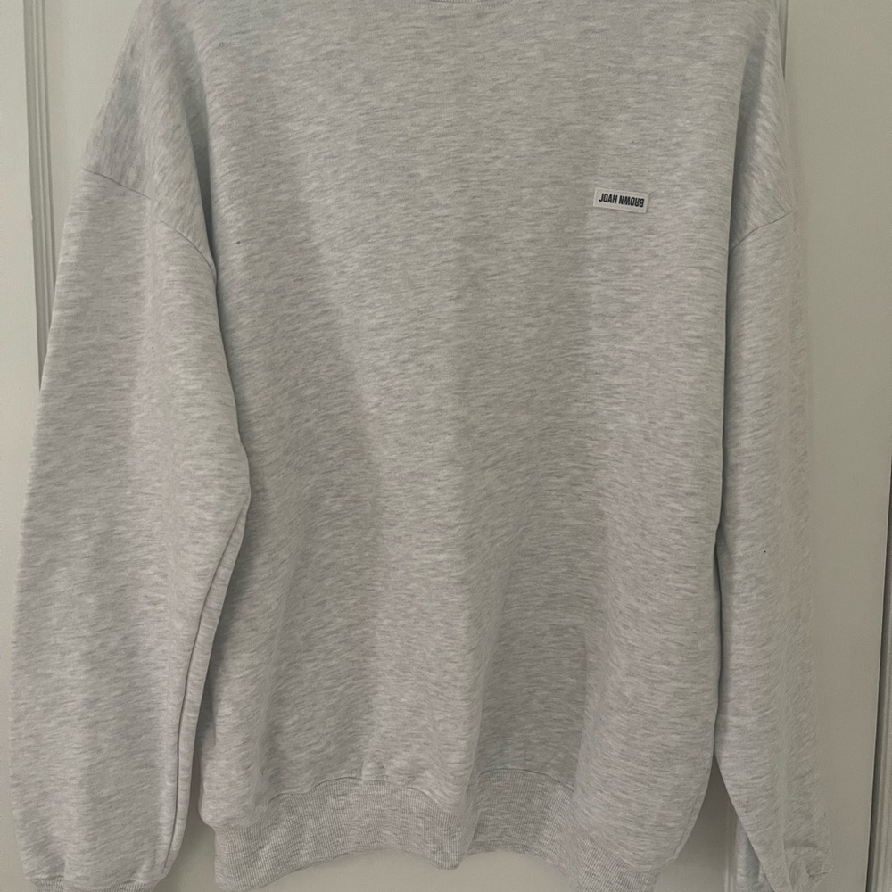 Joah Brown Light Gray Sweatshirt